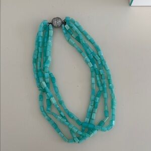 Turquoise Beaded Necklace